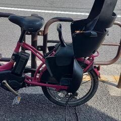 YAMAHA電動自転車子供乗せチャイルドシートの画像