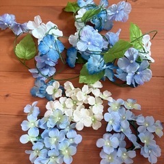 【大量】アジサイ造花　フォトブースに！の画像
