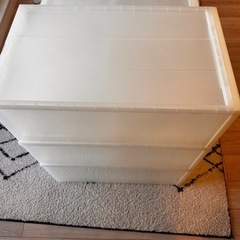 無印良品ポリプロピレン6個セットの画像