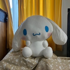 シナモロールのぬいぐるみの画像