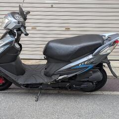 ◎整備済♪セル始動！SYM GT125cc バッテリー、プラグ、シート新品！の画像