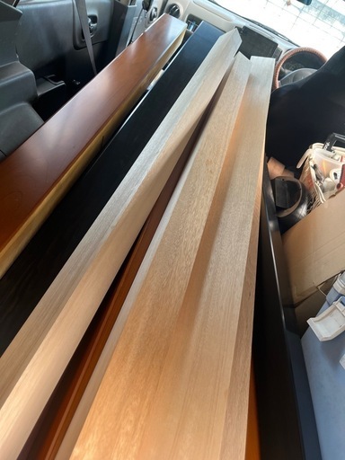 上り框　訳アリ未使用品　檜　黒檀などetc