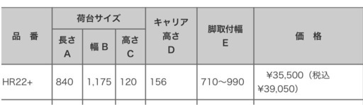 【美品】TUFREQルーフキャリア ジムニー JB23W ルーフレール付き車 ボルトオン