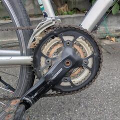 LOUIS GARNEAU クロスバイクシルバーの画像