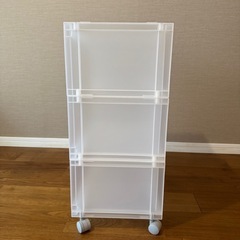無印良品　スタッキング収納ケース3個の画像