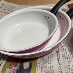 【未使用】フライパン、鍋、蓋の6点セットの画像