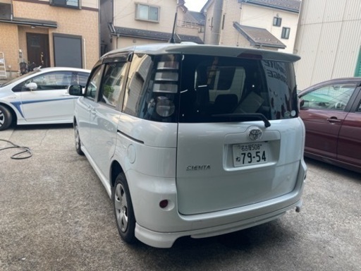 シエンタ 7人乗り 車検長い 77500km ナビ 地デジ ETC 電動スライドドア 