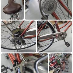 J327 ★多少サビキズ使用感有り★普通自転車★Lis Blanc★6段★LEDダイナモ★26インチの画像