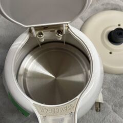 ティファール 電気ケトル BF805 0.8L 1250W 白色 動作確認済 電気湯沸器 T-fal APRECIA キッチン家電 湯沸かし 21 Y2100の画像