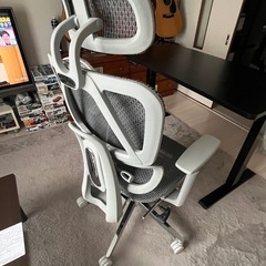 湯川家具　システムオフィスチェア未使用品の画像