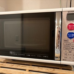 SHARP 電子レンジ　2014年製の画像