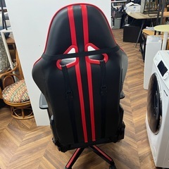 971 DXRACER ゲーミングチェア ブラック×レッドの画像