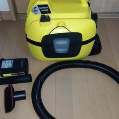 ケルヒャーWD-1 掃除機 バッテリーセットの画像