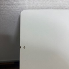 ホワイト 電動昇降デスクの画像