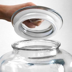 訳あり／ガラス保存容器　差し上げますの画像