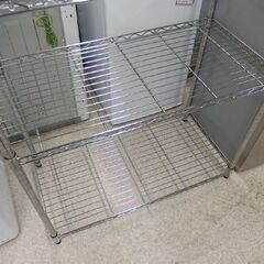 Luminous 4段 メタルラック 幅90×奥行46×高さ151cm シルバー スチールラック 収納 棚 家具 札幌市 北区 屯田の画像