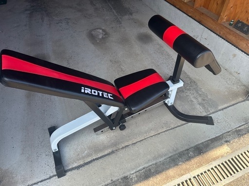 IROTEC アイロテック マルチポジションベンチ ベンチ台 中古