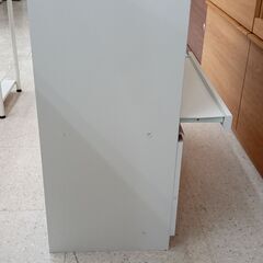 ★リユースのサカイ高崎店★TJ12495  レンジ台 白 H89×D39.5×W90 クリーニング済みの画像