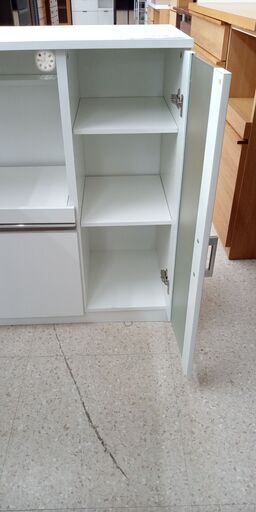 ☆リユースのサカイ高崎店☆TJ12549 ミドルレンジボード 白 H85.5×D50