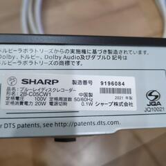 東芝液晶テレビ＆SHARPブルーレイレコーダーセットの画像