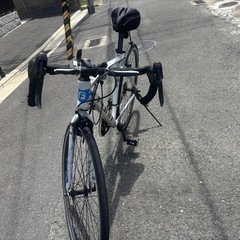 Funnロードバイク Shimano 700C ホワイト/ブルー難あり の画像