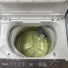 リサイクルショップどりーむ荒田店　No4285 洗濯機　パナソニック　2020年製　6kg容量　の画像