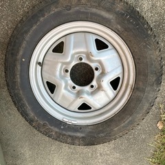 ジムニー スペアタイヤ ホイールの画像