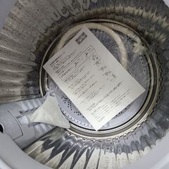J1296【リユースのサカイ柏店】SHARP　シャープ　6.0kg洗濯機　ES-GE6B-W　2018年製　動作確認、クリーニング済み　参考価格60,368円の画像