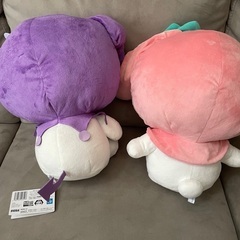 マイメロディ　クロミ　スーパーラージぬいぐるみの画像