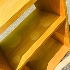 【キャトルセゾン】木製　飾り棚　木枠　棚板（縦・横）各1枚付の画像