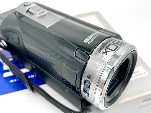 未使用バッテリー付 JVC Everio GZ-E108-B ブラック
