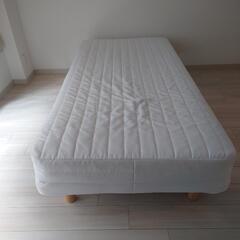 無印良品　脚付マットレスの画像