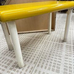 レトロポップ テーブル イエロー の画像