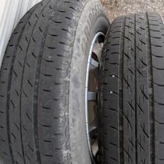 8月15日のみ 日産純正アルミホイール 145/80R13の画像