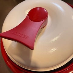 【早い者勝ち】レンジメート エブリ 電子レンジ調理器具（レッド）の画像