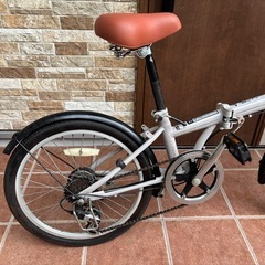 20インチ折りたたみ自転車　美品！の画像