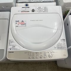 リサイクルショップどりーむ荒田店　No4183 洗濯機　東芝　2016年製　4.2kg容量　お買い得品♪の画像