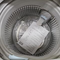 J1298【リユースのサカイ柏店】Haier　ハイアール　5.5kg洗濯機　JW-AE55　2021年製　動作確認、クリーニング済み　の画像