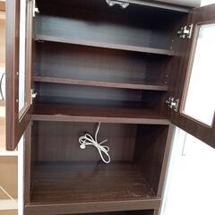 【リユースのサカイ八街店】★ジモティ割あり★ レンジ台　ブラウン　クリーニング済　YJ7349の画像