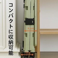 【新品未使用】キャリーカート 折りたたみ ショッピングカート 耐荷70kg 座れる アウトドアの画像