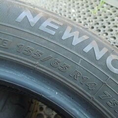 ブリジストン　155/65R14　2本　2023年製　山ありの画像