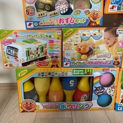 アンパンマン  知育玩具　プライズ雑貨　まとめ　9点＋ぬいぐるみ2点おまけの画像