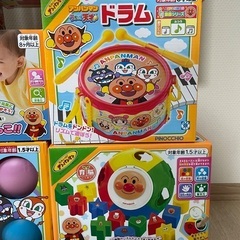 アンパンマン  知育玩具　プライズ雑貨　まとめ　9点＋ぬいぐるみ2点おまけの画像