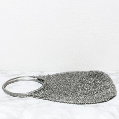 【極美品】ANTEPRIMA アンテプリマ ワイヤーバッグ シルバー ラウンド型②の画像