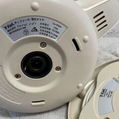 ティファール 電気ケトル BF805 0.8L 1250W 白色 動作確認済 電気湯沸器 T-fal APRECIA キッチン家電 湯沸かし 23 Y2102の画像
