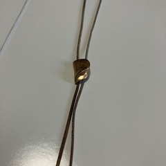 ロングネックレス アクセサリー ゴールド系　アネモネの画像