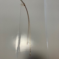 ロングネックレス アクセサリー ゴールド系　アネモネの画像
