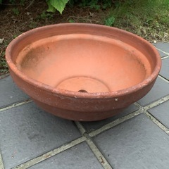 素焼き大型植木鉢Eの画像