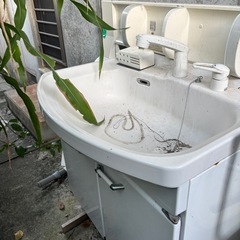独立洗面台の画像