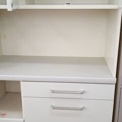 ★リユースのサカイ高崎店★TJ12503  レンジボード グレー系 H183.5×D42×W89 クリーニング済みの画像
